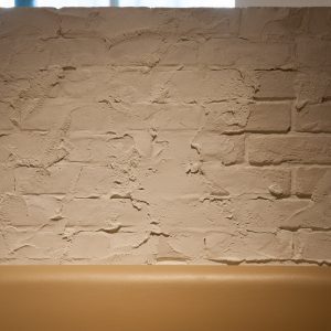 タイル・プラスター - 左官とタイルのコラボレーション壁での施工