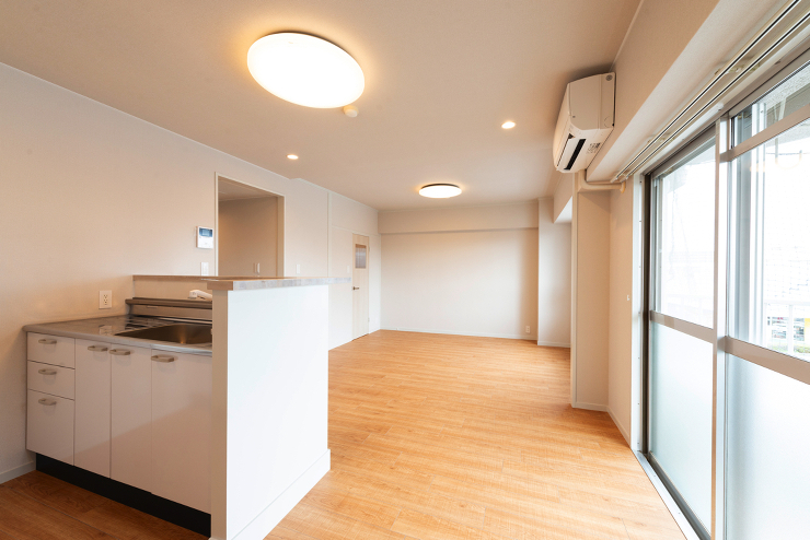 閉じて開くマンションリノベ ｜ ACTI...
