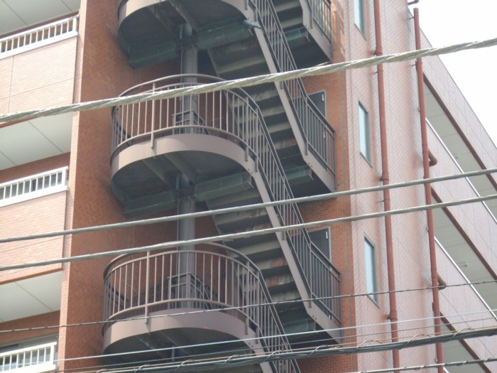 階段塗装 塗装前