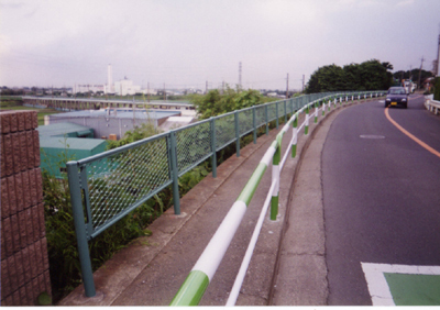 埼玉県朝霞市　フェンス塗装 施工後