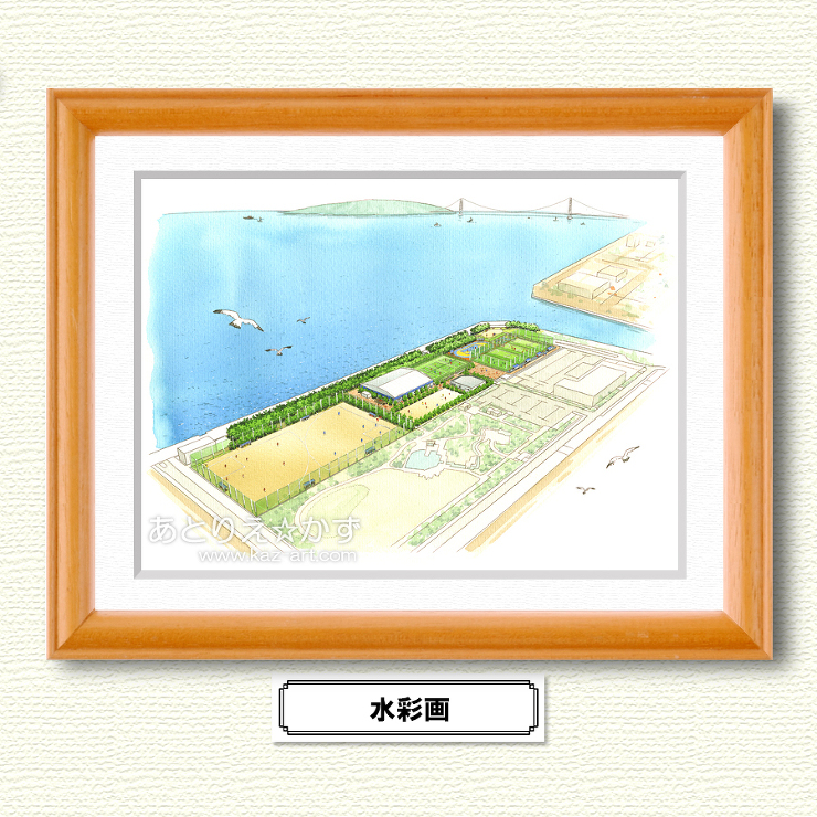 公園パース-あとりえ☆かず