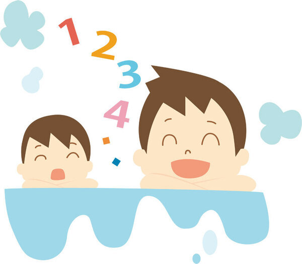 【子育て日記】お風呂で冬彦さん現る！？