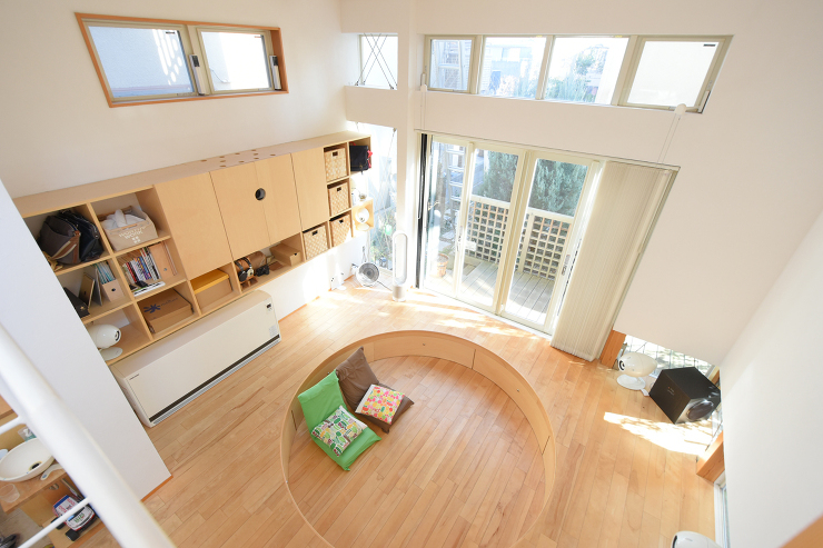 壁面スクリーンのある家 | 建築設計ブロ...