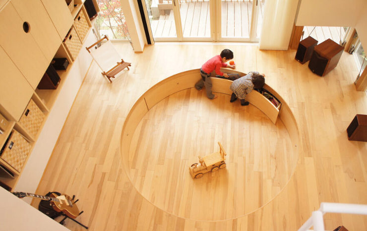 アイディア満載「造作オリジナル家具」 建...