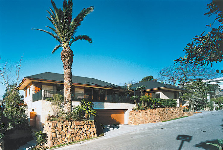 逗子の家　外観東面