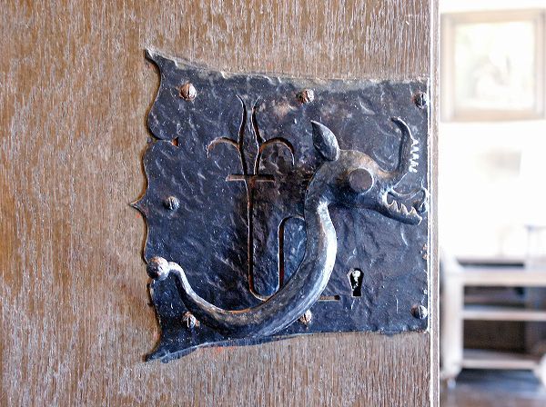 飾り座付ドアーハンドル 1937年 那須別邸