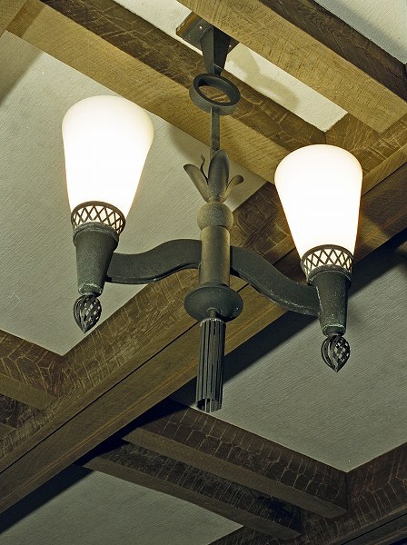 灯火型シャンデリア 1937年 那須別邸