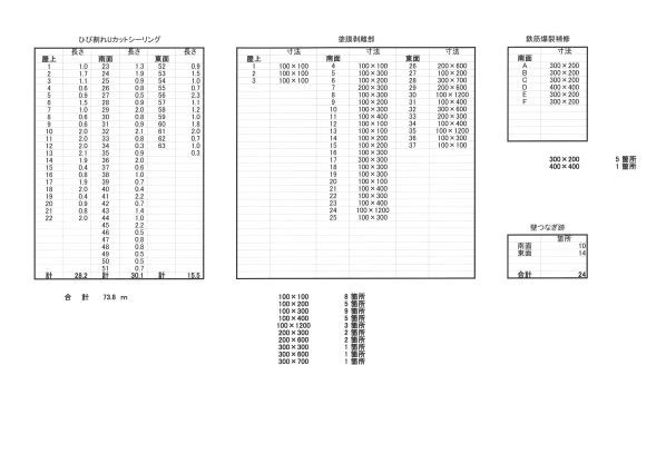 外壁調査　報告書