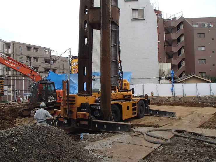 杉並区：東京トヨペット浜田山店解体工事 構造：ＲＣ造3階1,167? 工期：平成29年3月27日?平成29年6月17日