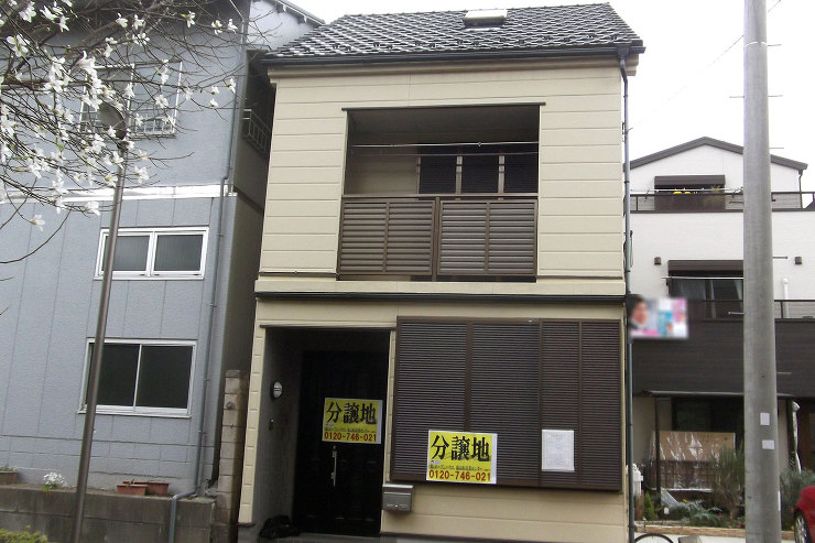 大島107解体工事 構造：木造2階123? 工期：平成27年4月?5月