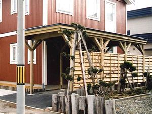 カーポート・バイクガレージ｜工事案内　北...