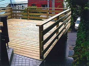 ウッドデッキ｜工事案内　北海道 札幌 エ...