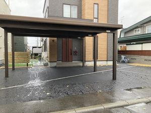 カーポート・バイクガレージ｜工事案内　北...