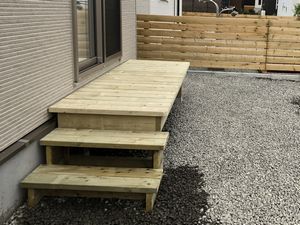 ウッドデッキ｜工事案内　北海道 札幌 エ...