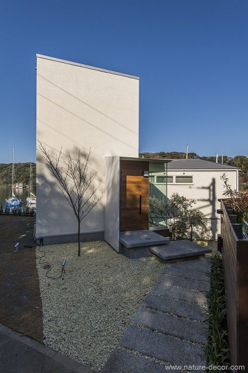 敷地境界線がなんと　海！ | ネイチャー...