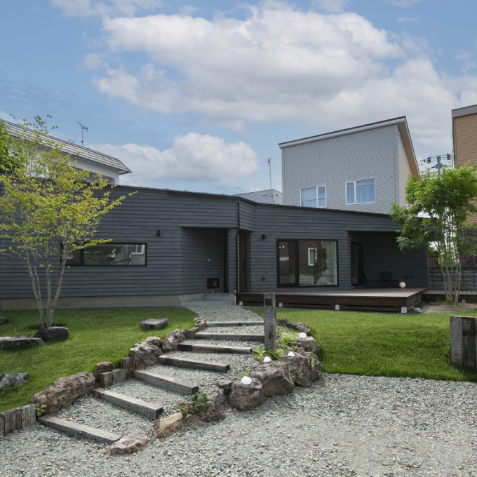 内と外とつながる平屋｜ポッケ｜施工事例｜...