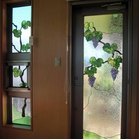 連作ぶどう | ステンドグラス アートプレイス