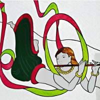 天女 | ステンドグラス アートプレイス