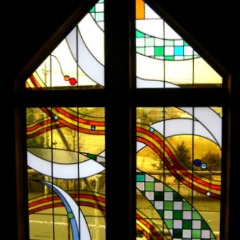 カラクリ時計 | ステンドグラス アートプレイス