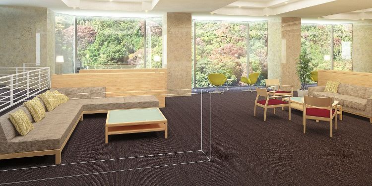 ホテルロビー内観パース | 建築パース・CGパース制作のエークリエイト