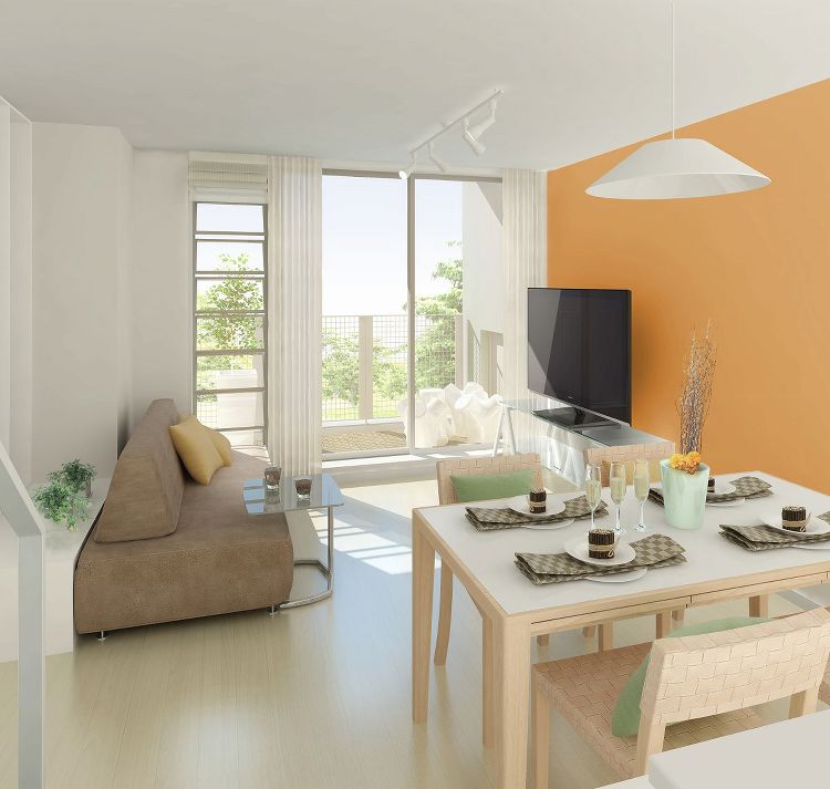 モデルルーム内観パース | 建築パース・CGパース制作のエークリエイト