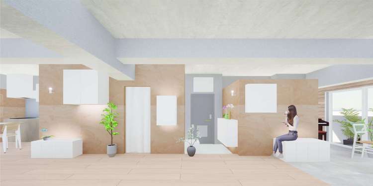 瑞穂区のリノベーション / Renovation in Mizuho ...