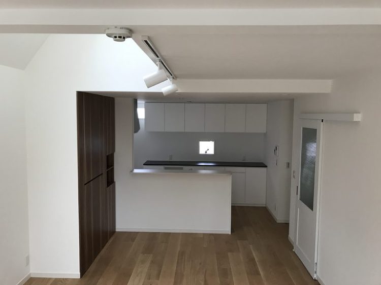 世田谷区 T邸 キッチン、リビング収納│注文家具 アオキ家具アトリエ