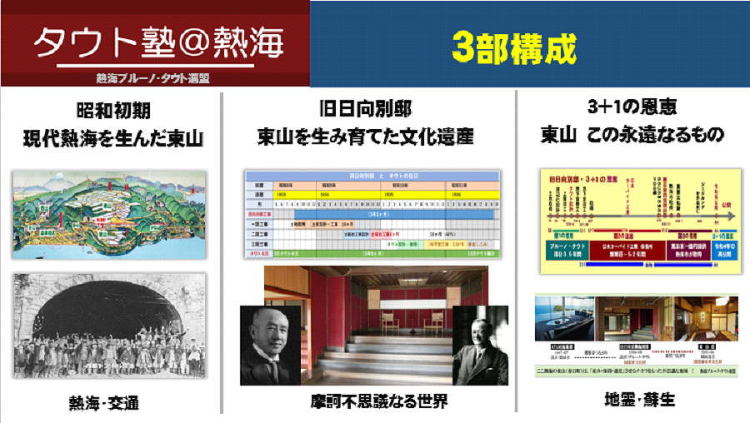 タウト塾@熱海 6月特別講座 重要文化財・旧日向別邸 | 熱海をブルー...