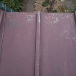 錆びている屋根は。 |