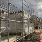 コンビニ塗装工事2。 |