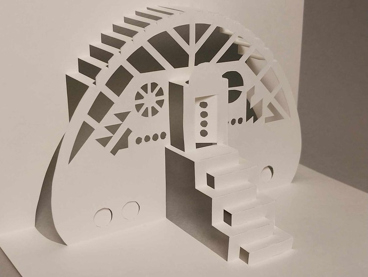 週刊折り紙建築クイズ31:土木工事などに使用されるコルゲートパイプでつ...