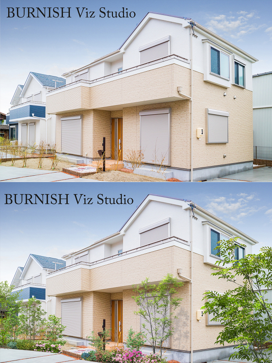 外構計画のお手伝いもできます ｜ BURNISH Viz studio...