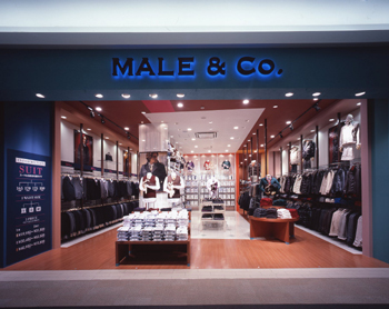 MALECo. イオンモール草津店のデザイン内装施工事例 [草津]｜店...