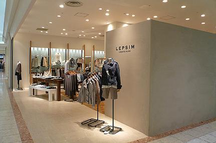 LEPSIM大津パルコ店のデザイン内装施工事例 [大津]｜店舗デザイン...