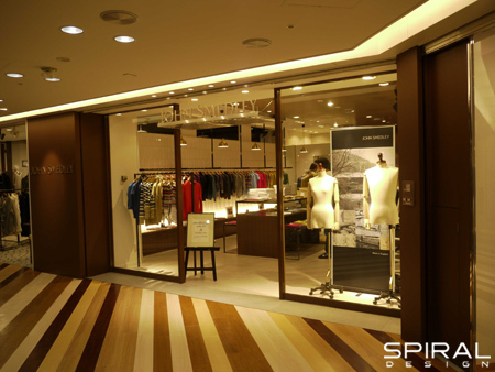 John Smedley 博多店 アパレル店舗 [天神] 店舗デザイン...