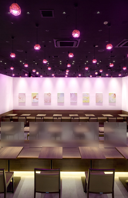 nanas green teaイーアス筑波店のデザイン内装施工事例|店...