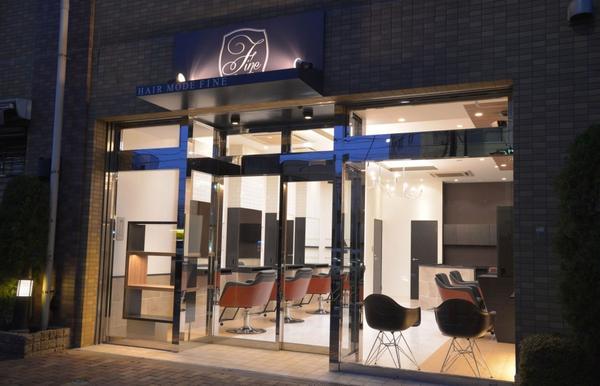 HAIR MODE FINEのデザイン内装施工事例 [三河島]｜店舗デ...