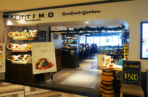 OTTIMO Seafood garden ルミネ横浜店のデザイン内装...