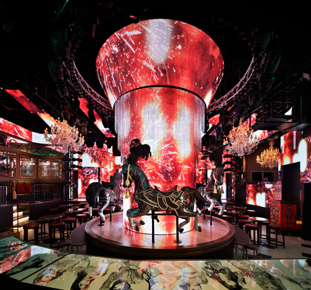 BURLESQUE TOKYO ショークラブ [六本木] 店舗デザイン...