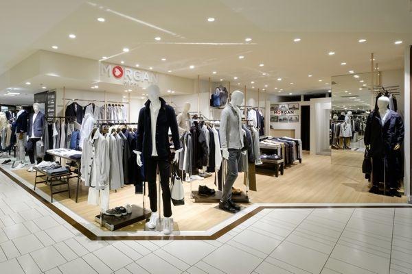 MORGAN HOMME マルイシティ横浜店のデザイン内装施工事例 [...