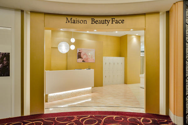 Maison Beauty Face ハービスENT店のデザイン内装施...