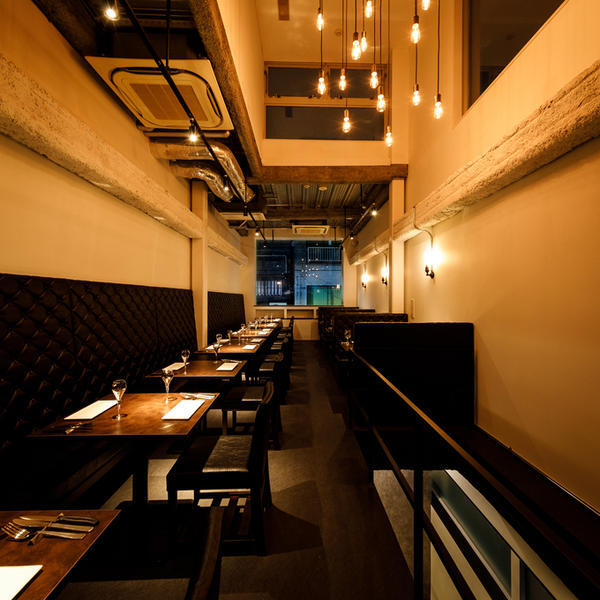 LIT STEAK HOUSE GINZAのデザイン内装施工事例 [東...