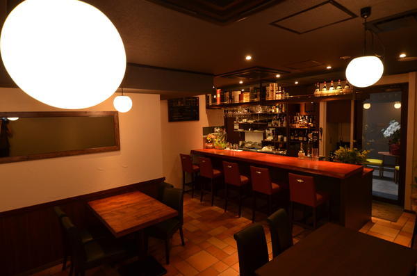 Bar Daining Perticaのデザイン内装施工事例 [麻布十...