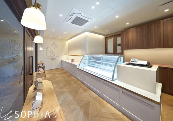 Pâtisserie Natsuro 洋菓子店 [宇野辺] 店舗デザイ...