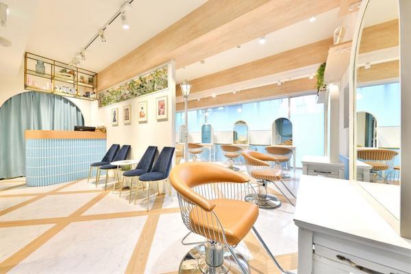 Lond strada 美容室（ヘアサロン） [心斎橋駅] 店舗デザイ...
