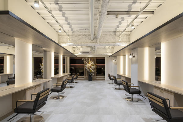 MIMOSA hair ヘアサロン [名古屋] 店舗デザイン.COM