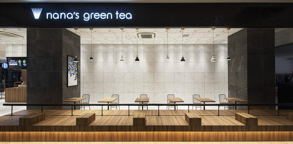nanas green teaアミュプラザ鹿児島のデザイン内装施工事例...