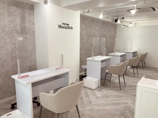 Misola Rich ネイルサロン [栄] 店舗デザイン.COM