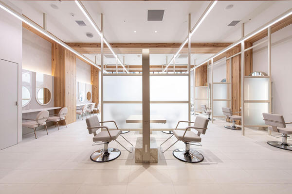 AFLOAT Leino 美容室(ヘアサロン) [新橋駅] 店舗デザイ...