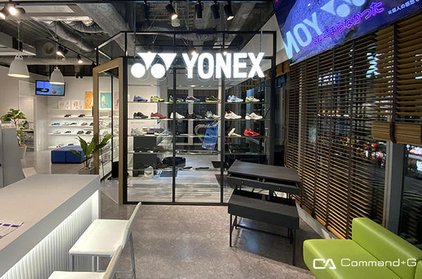 ヨネックスフィッティングスタジオ東京 [新橋駅] 店舗デザイン.COM